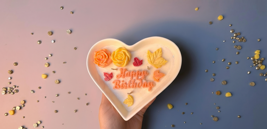 Happy Birthday Custom Candle