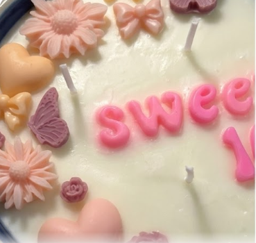 Sweet 16" Custom Milestone Celebration Candle Bowl