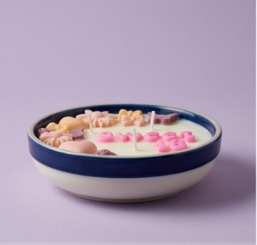 Sweet 16" Custom Milestone Celebration Candle Bowl