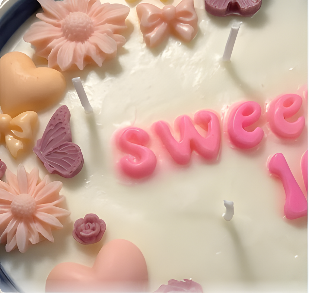 Personalized sweet 16 candle gift — hand-poured soy wax, North Bay Ontario