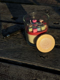 Sweethearts" Dual-Wick Artisan Candle – Pastel Hearts Edition